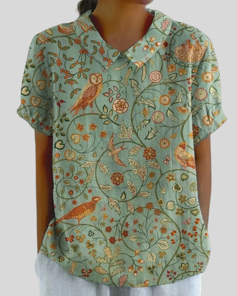 Apolline | Blouse Forêt Enchantée