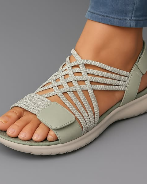 Célestine | Sandales Orthopédiques Tressées
