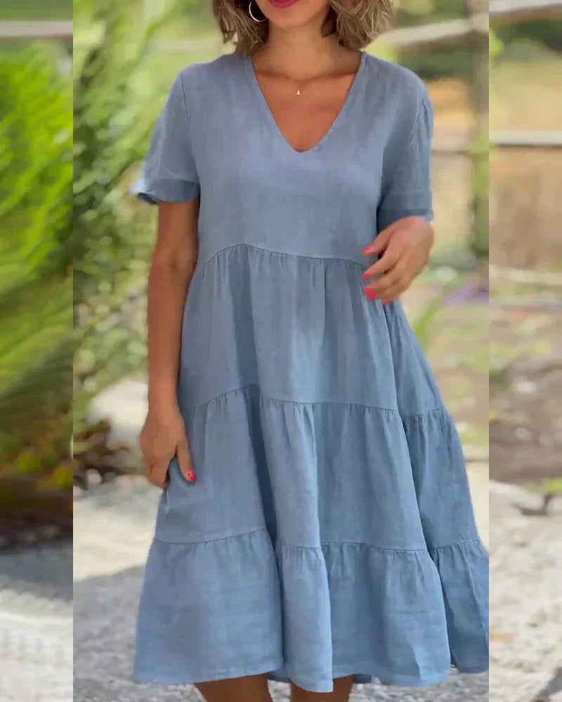 Anaëlle | Robe Midi Fluide