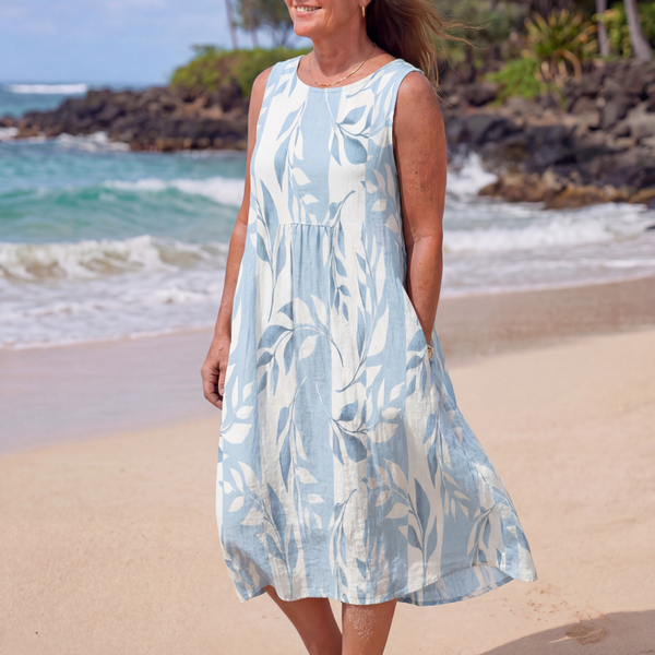 Kamilia | Robe Midi Quiet Shore