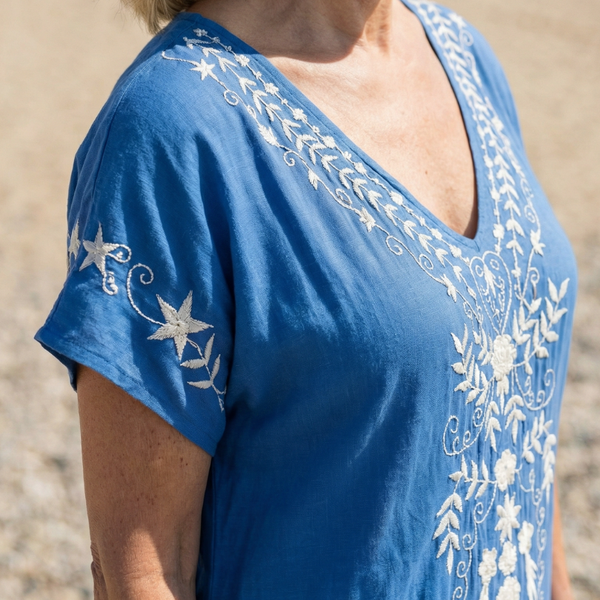 Elyra | Robe Midi Légère Drapée
