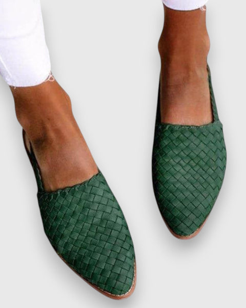 Tressée | Ballerines Orthopédiques Slingback