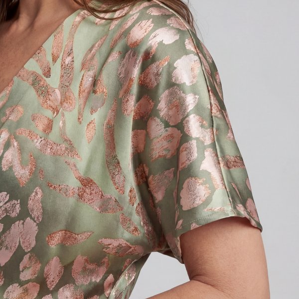 Ariane | Robe Maxi Drapée Élégance Satinée