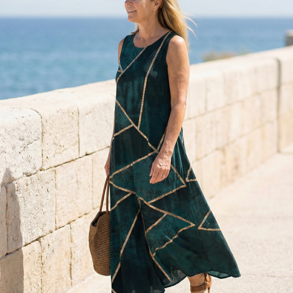Saelle | Robe Midi Marée Calme