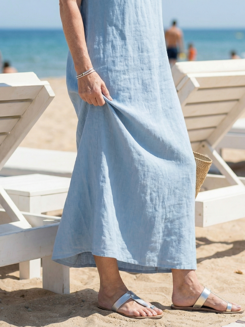 Zerina | Robe Midi Automnale Facile