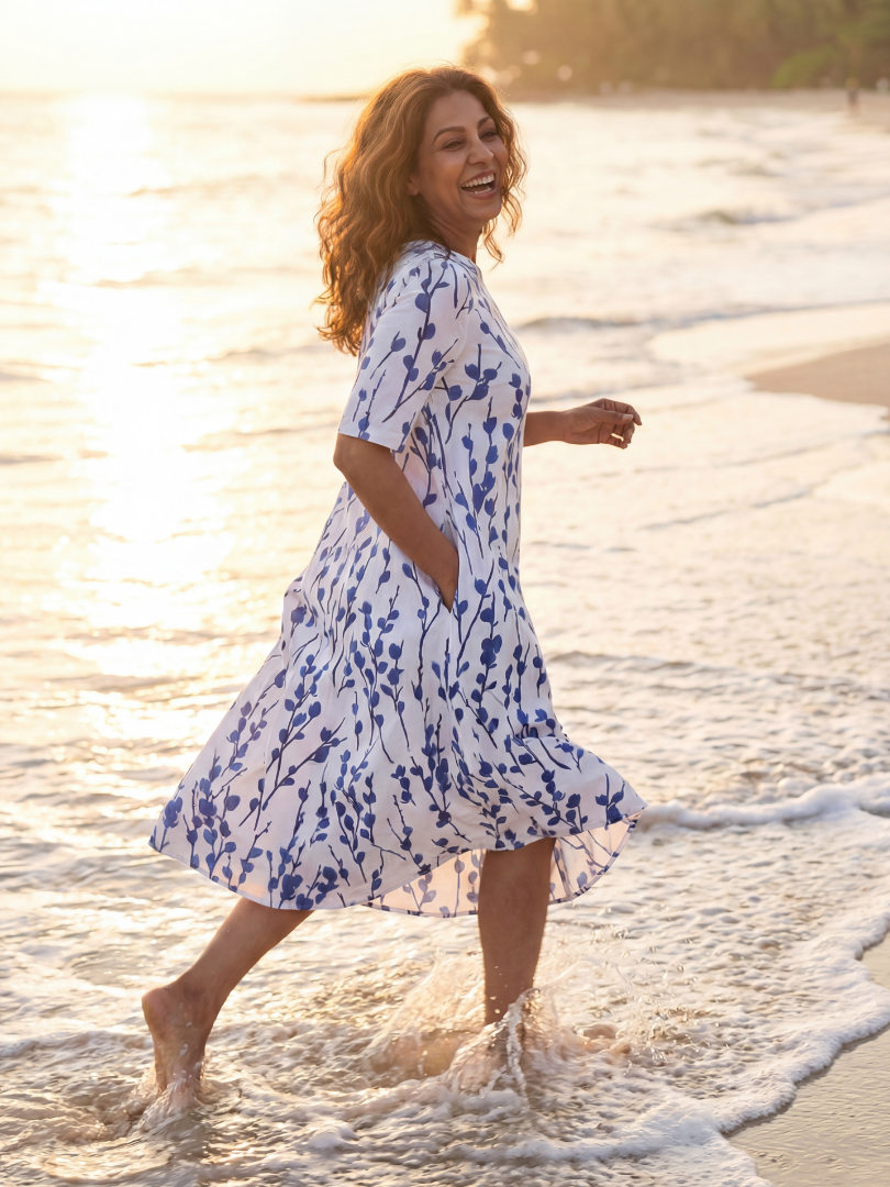 Miles | Robe Midi Fleurie