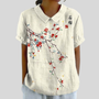 Suzanne | Blouse Fleurie Minimaliste