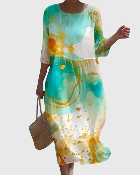 Rosalie | Robe Maxi Fleurie Douceur