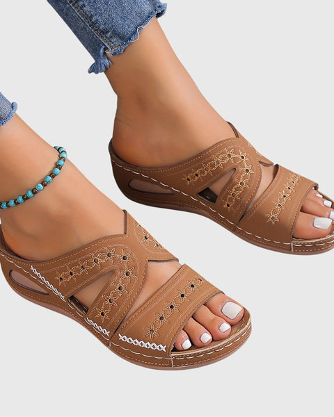 Rosalie | Mules Orthopédiques Ajourées