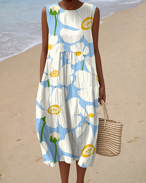 Daisy | Robe Graphique Solaire