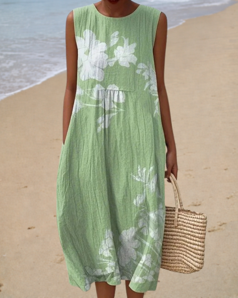 Marion | Robe Midi Naturelle