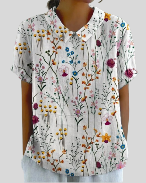 Éliane | Blouse Jardin Sauvage