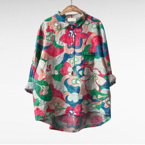 Esmée | Blouse Florale Artistique