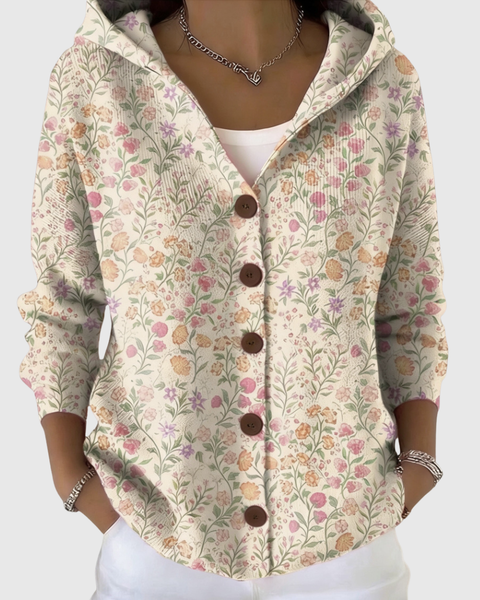 Quitterie | Cardigan Jardin Poétique