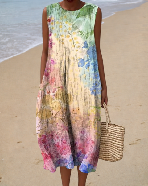 Lucienne | Robe Midi Bohème