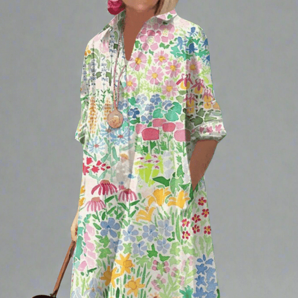 Paige | Robe Midi Champêtre