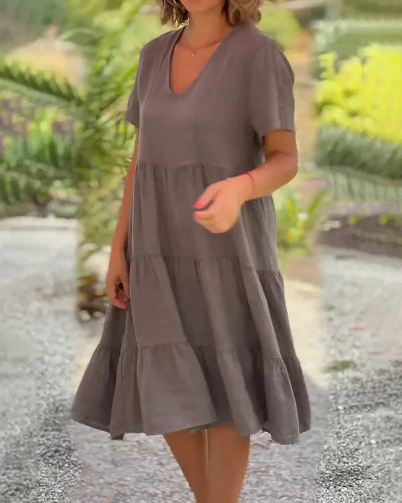 Anaëlle | Robe Midi Fluide
