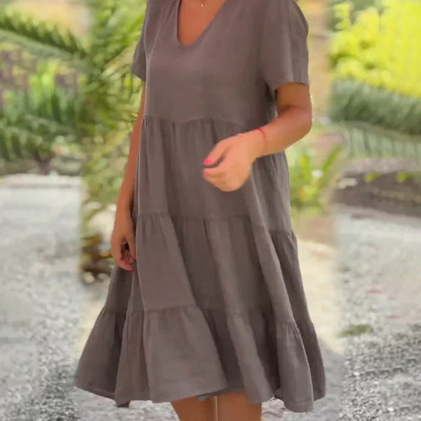 Anaëlle | Robe Midi Fluide