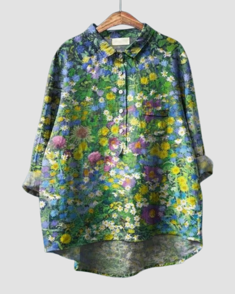 Blandine | Blouse Florale Lumineuse