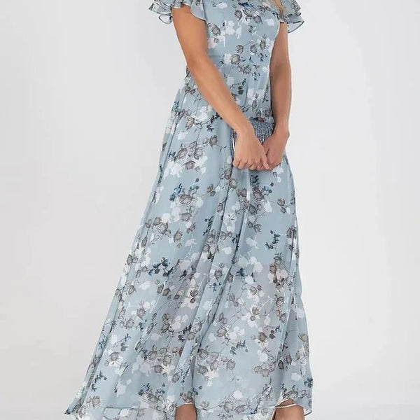 Léonie | Robe Maxi Fleurie Légère