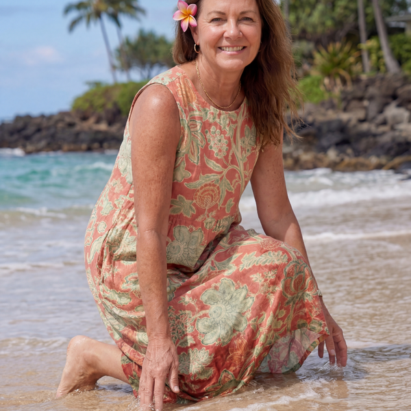 Maui | Robe Midi de Plage