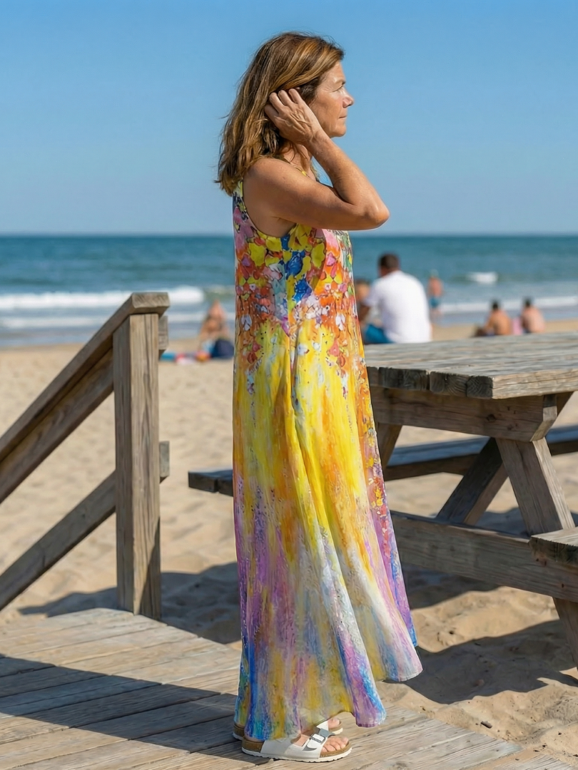 Alina | Robe Maxi D'été