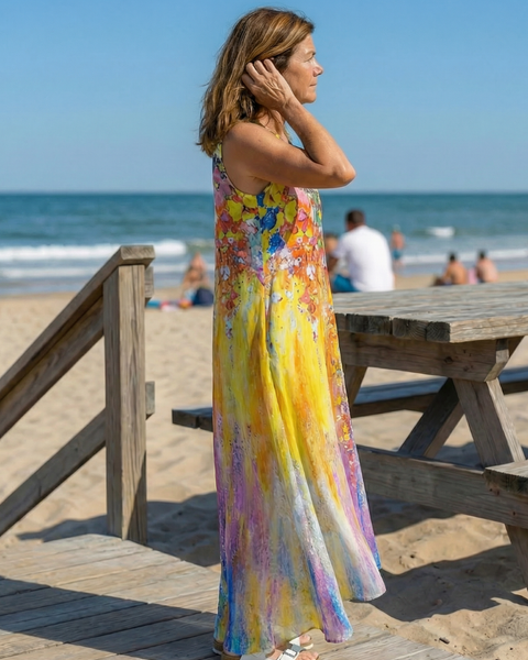 Alina | Robe Maxi D'été