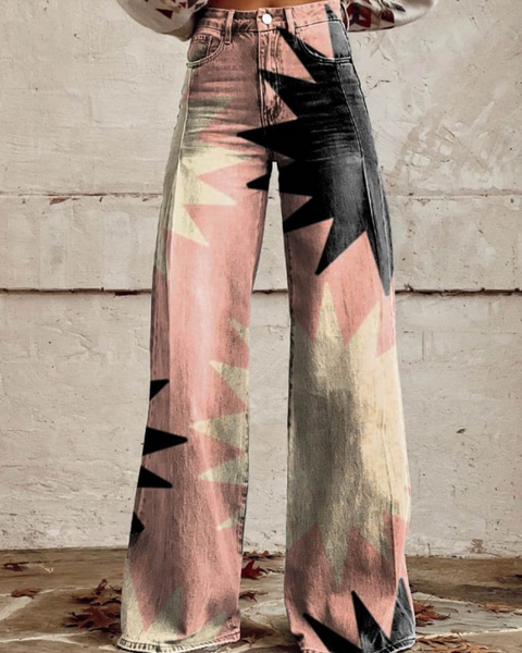 Lison | Pantalon Graphique