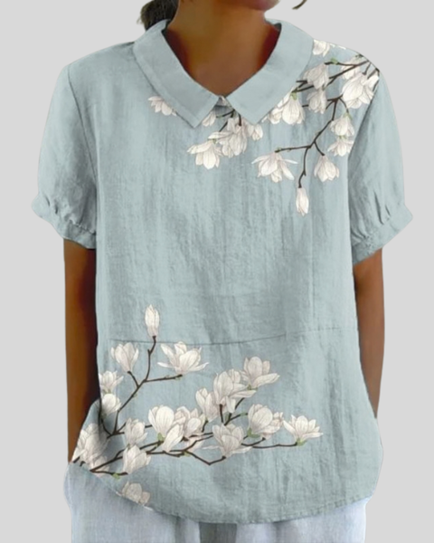 Aurore | Blouse Fleurie Placée