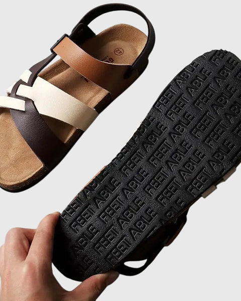 Émilienne | Sandales Orthopédiques Croisées