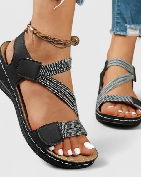 Rosalie | Sandales Orthopédiques Croisées