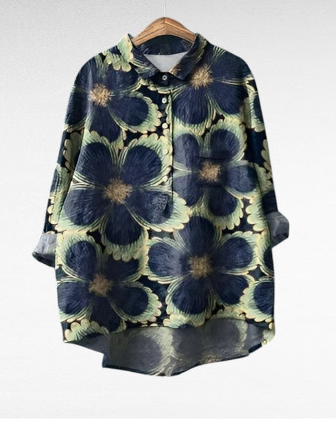 Solène | Blouse Florale Élégante
