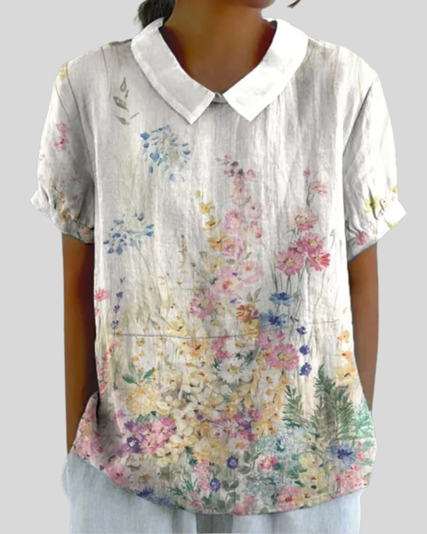 Lysiane | Blouse Jardin Fleuri
