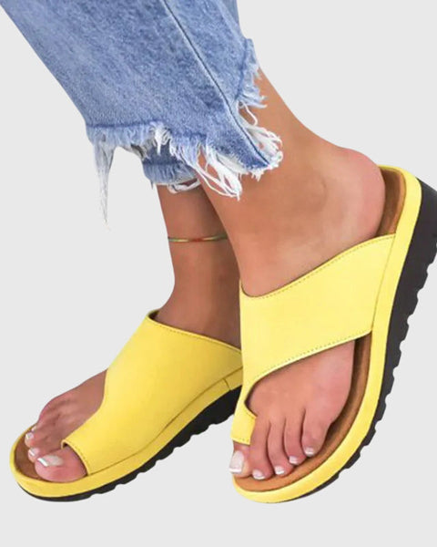 Juliette | Mules Orthopédiques Minimalistes Plateforme