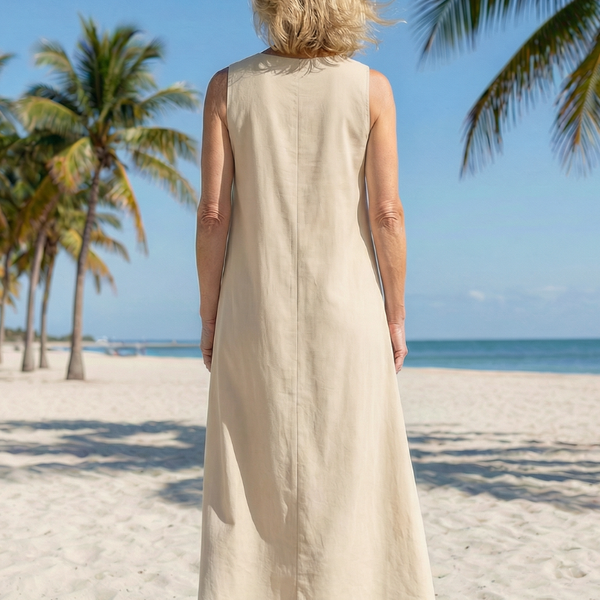 Seraya | Robe Maxi Douce Automne