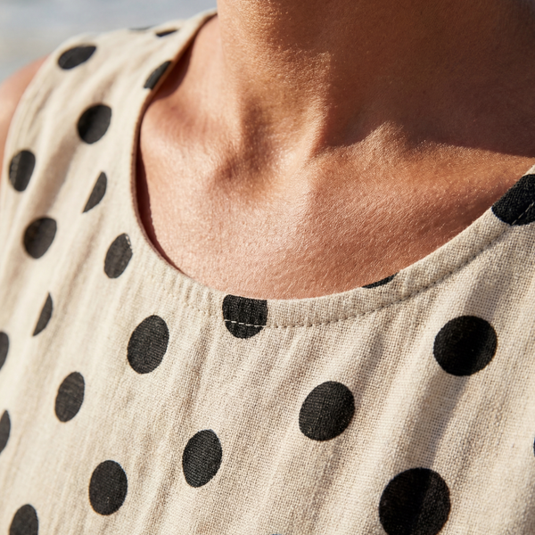 Hugo | Robe Midi à Pois de Jardin
