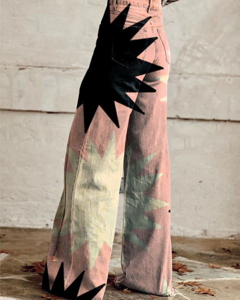 Lison | Pantalon Graphique