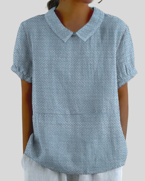 Mathilde | Blouse Motif Texturé