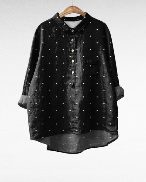 Zoé | Blouse Pois Élégante