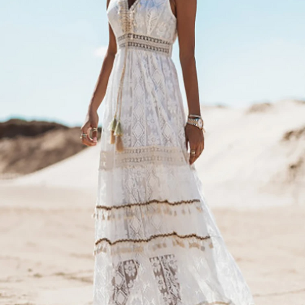 Cassandra | Robe Maxi Bohème Élégante