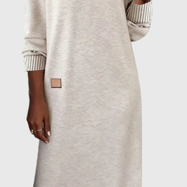 Camélia | Robe Maxi Minimaliste Chic