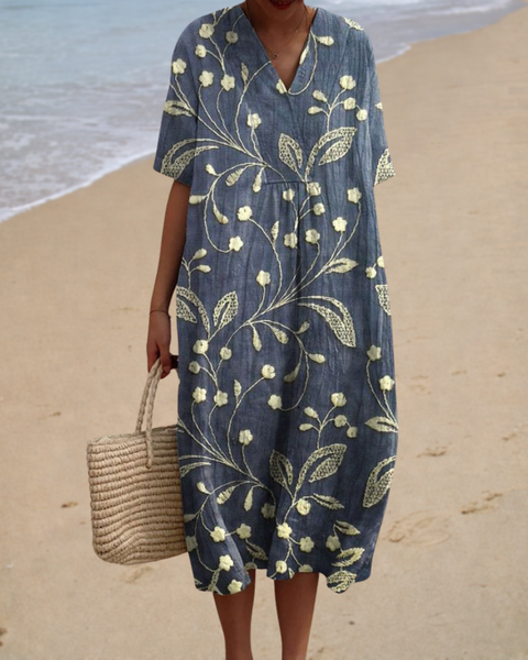 Élora | Robe Midi Bohème