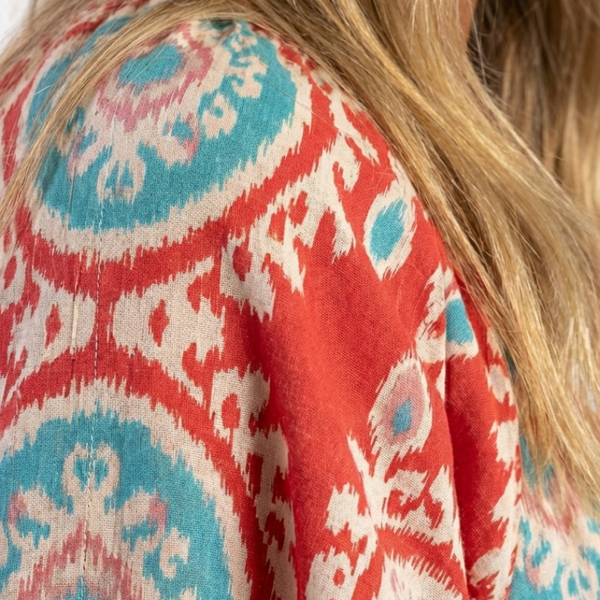 Sienna | Robe Maxi Bohème Imprimé Ethnique