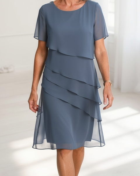 Maristelle | Robe Élégante Nuit Satinée