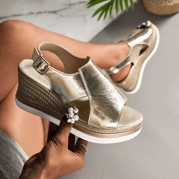 Baylie | Sandales Orthopédiques Compensées