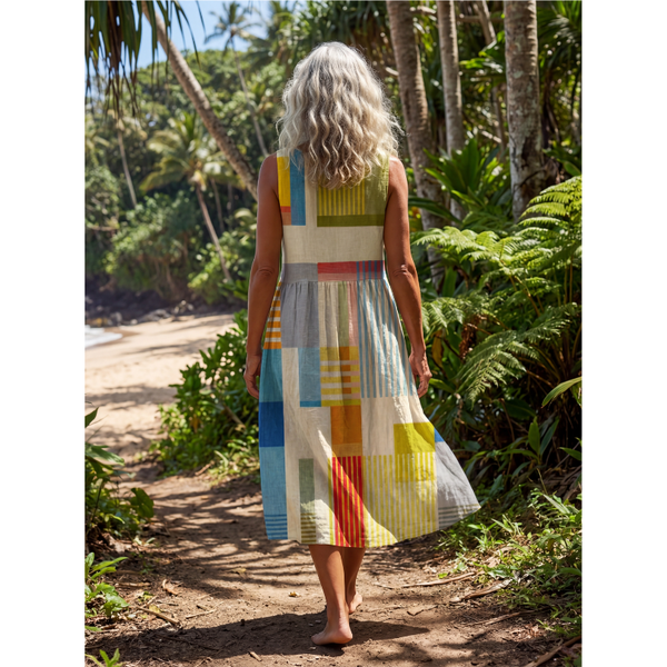Esme | Robe Midi Peinte