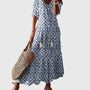 Flavie | Robe Maxi Bohème à Pompons