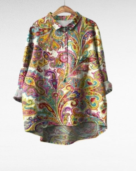 Élisa | Blouse Cachemire Élégante