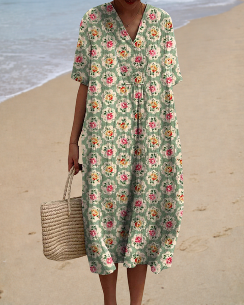 Joséphine | Robe Fleurie Rétro