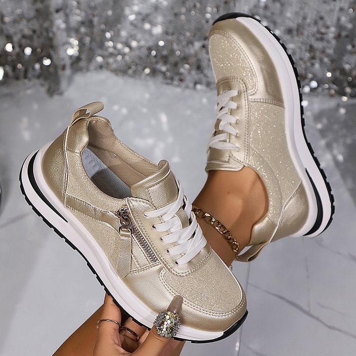 Livia | Baskets Brillance Élégante
